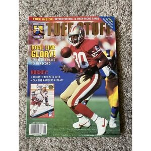 Tuff Stuff Magazine November 1994‎ Jerry Rice Cover Vintage Sports Memoralbila